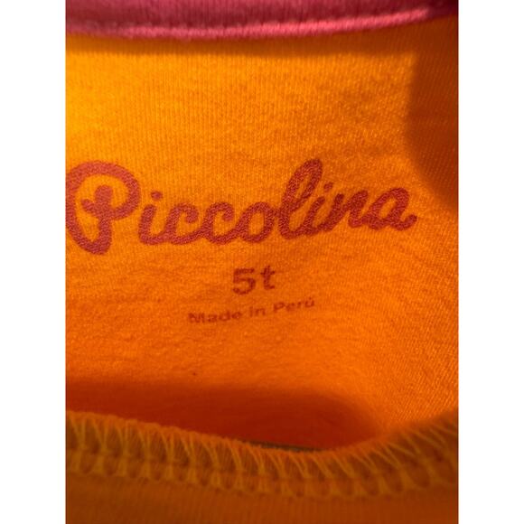 Piccolina Ruth Bader Ginsburg RBG Yellow Short Sleeve Shirt Made In Peru Size 5 - Picture 6 of 6